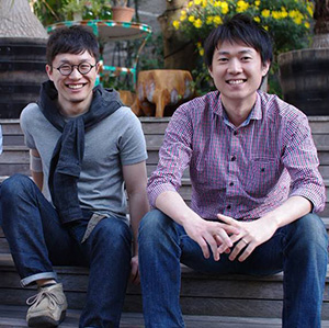 写真左より、山田歩氏、大川浩基氏 写真左より、山田歩氏、大川浩基氏