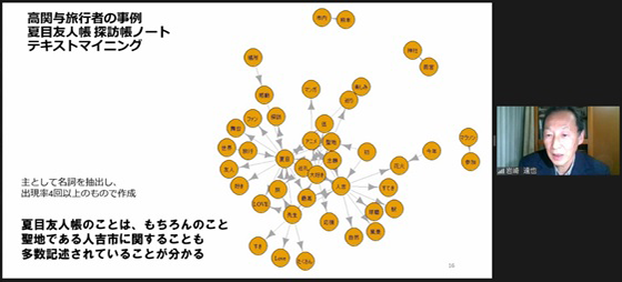 岩崎氏の報告の様子