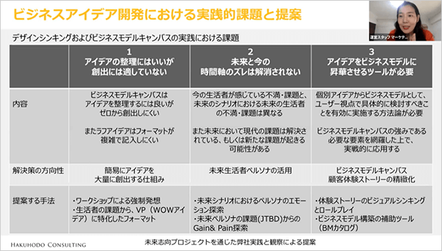 堀場氏による講演の様子